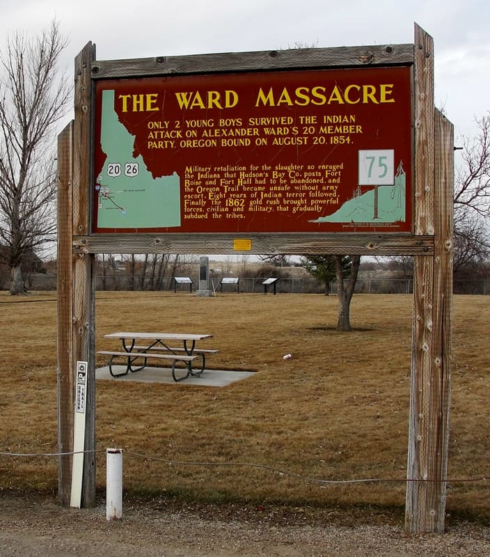Ward Massacre Marker historical marker