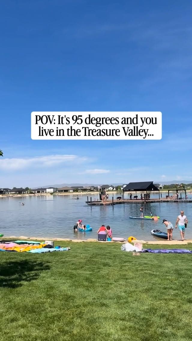 Star’s Free Swimming Pond Is 20 Minutes From Boise and Has a Thing Called Dock-Zilla