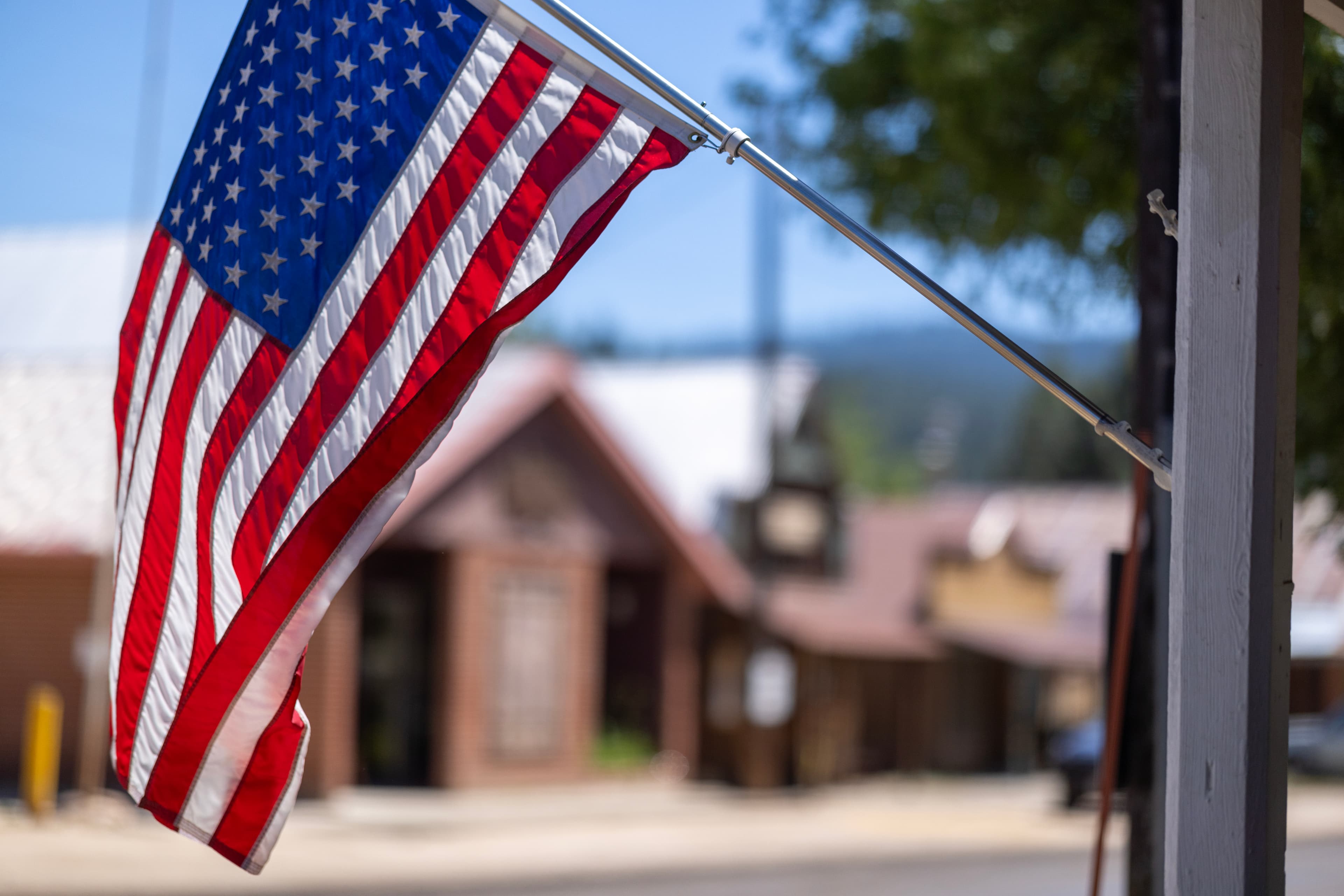 Idaho City, American Flag